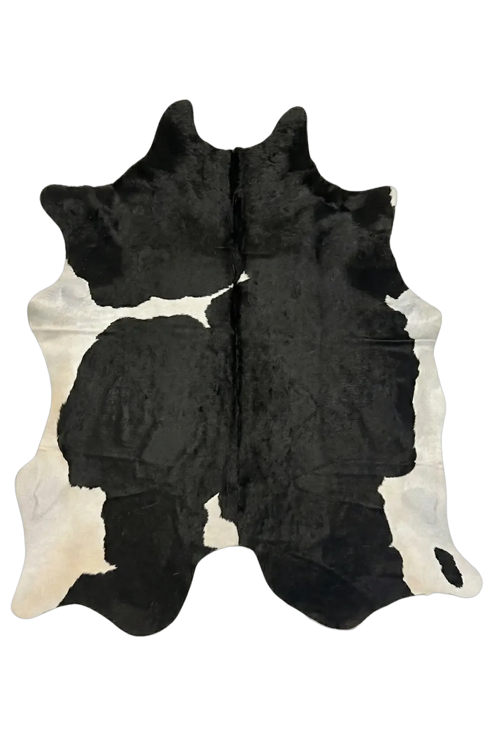 Audrey Black and White Cowhide Rug 8'5" L X 6'7" W