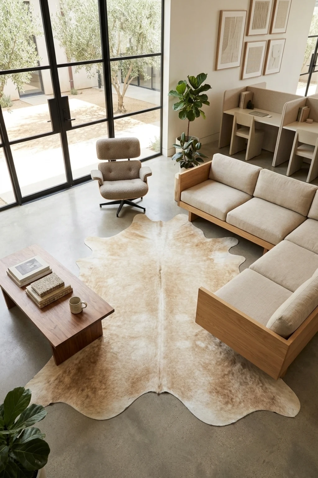 Beige and White 3