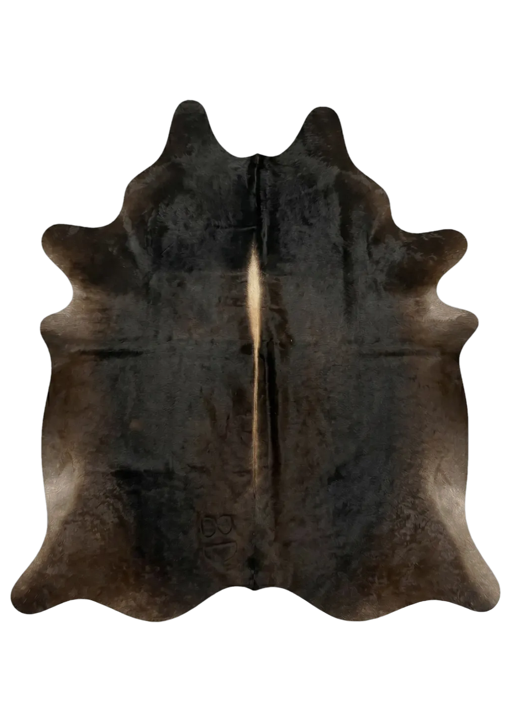 Lauren Browns Cowhide Rug 7'4" L X 6'6" W