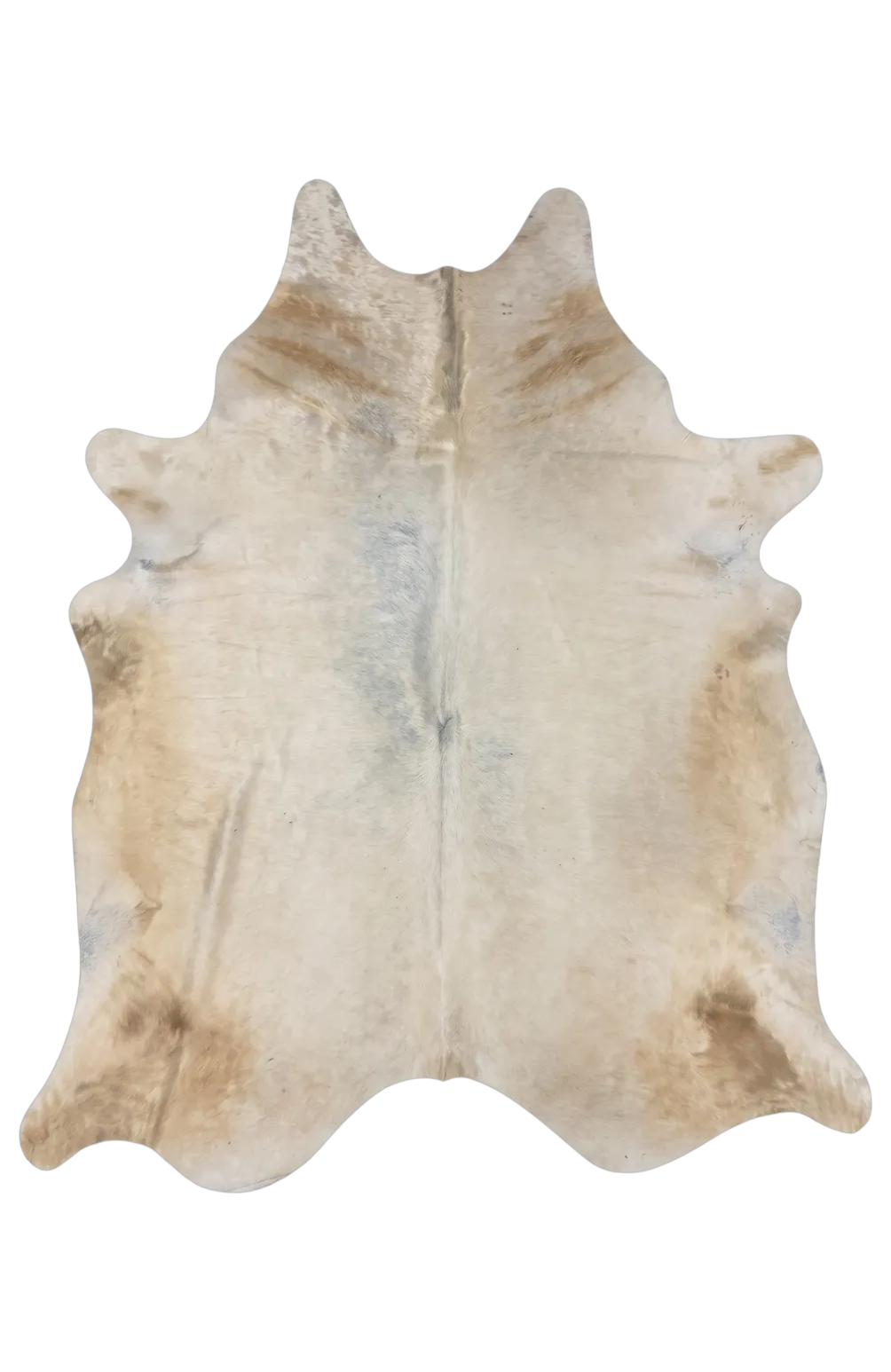 Madeleine Beige and White Cowhide Rug 8'4" L X 7' W